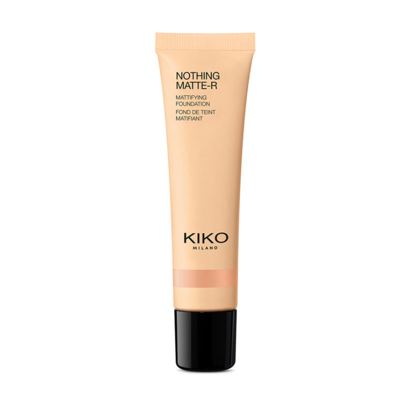 Матувальна тональна основа для обличчя Kiko Milano Nothing Matte-R Mattifying Foundation 2 Gold, 27 мл